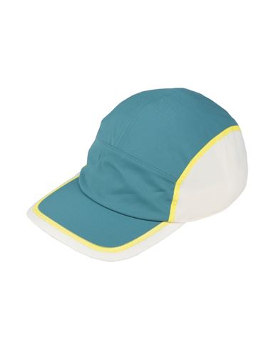 Lacoste Sport Man Hat Deep Teal Size Onesize Polyester In Blue