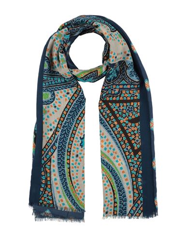 Rosi Collection Woman Scarf Deep Teal Size - Wool, Modal, Cashmere