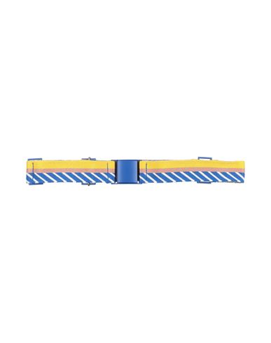 Missoni Woman Belt Bright Blue Size M Textile Fibers