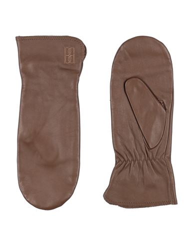 Guantes Mujer Caqui M Mujer