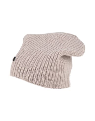 A Paper Kid Man Hat Taupe Size Onesize Merino Wool, Cashmere In Gray