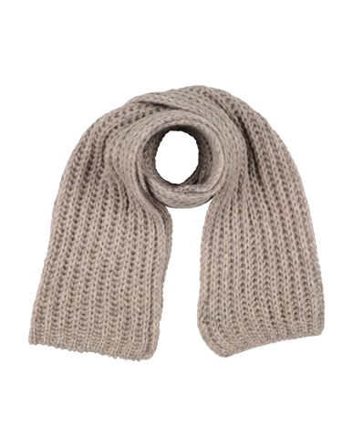 Aragona Woman Scarf Beige Size - Baby Alpaca Wool, Merino Wool, Polyamide In Sand