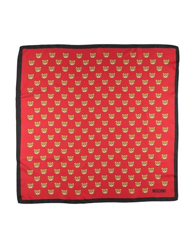 Moschino Woman Scarf Red Size - Silk