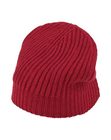 Aragona Woman Hat Brick Size Onesize Cashmere In Red