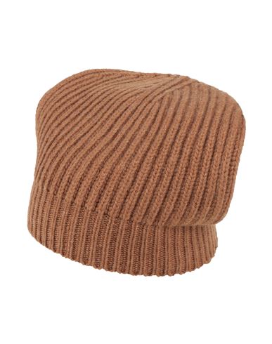 Aragona Woman Hat Camel Size Onesize Cashmere In Sand