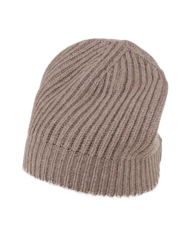 Aragona Woman Hat Taupe Size Onesize Cashmere In Gray