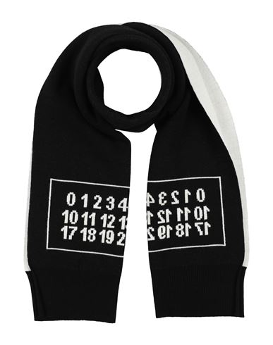 Mm6 Maison Margiela Woman Scarf White Size - Acrylic, Virgin Wool, Polyamide, Elastane In White