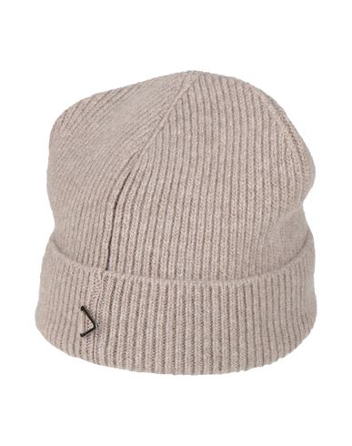 Aion Man Hat Taupe Size Onesize Wool, Cashmere In Gray