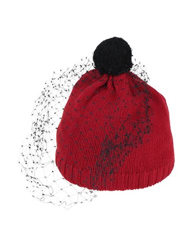 Bernstock Speirs Woman Hat Red Size Onesize Cashmere In Red