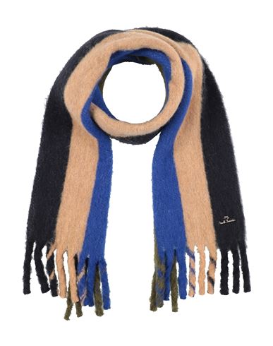Ps By Paul Smith Ps Paul Smith Man Scarf Midnight Blue Size - Acrylic, Wool, Polyester, Polyamide In Blue