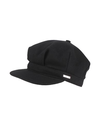 Dsquared2 Woman Hat Black Size M Wool In Black