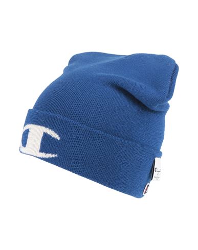 Paolo Pecora Man Hat Blue Size Onesize Virgin Wool In Blue