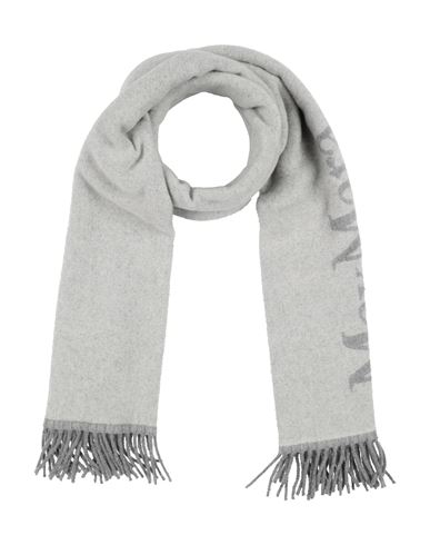 Max Mara Leisure Woman Scarf Light Grey Size - Wool, Polyamide In Gray