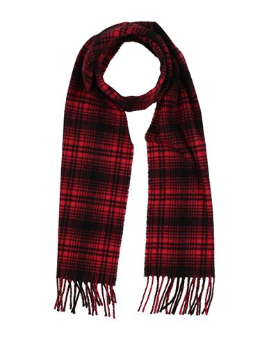 Woolrich Man Scarf Red Size - Cashmere, Wool In Red