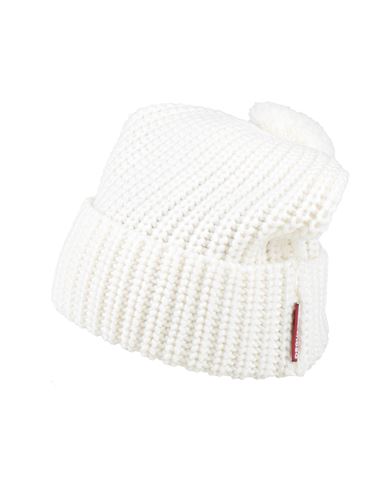 Dsquared2 Woman Hat Cream Size Onesize Wool In White