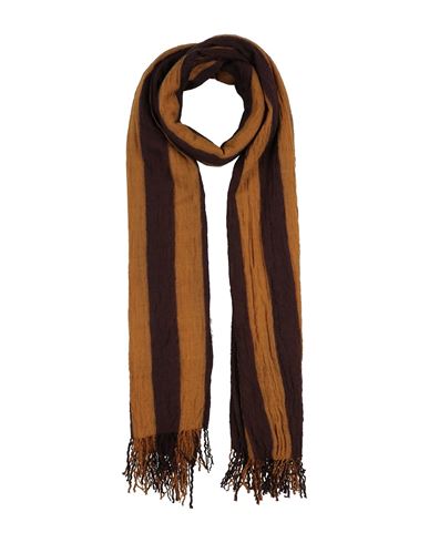 Uma Wang Woman Scarf Mustard Size - Virgin Wool In Yellow