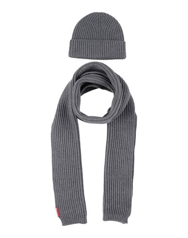 Dsquared2 Woman Accessories Set Grey Size Onesize Wool In Gray
