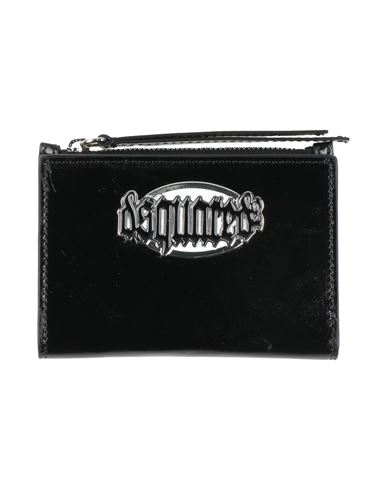 Dsquared2 Woman Wallet Black Size - Leather In Black