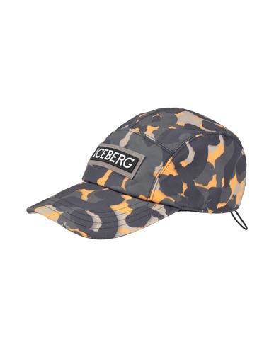 Iceberg Man Hat Military Green Size Onesize Polyamide In Brown