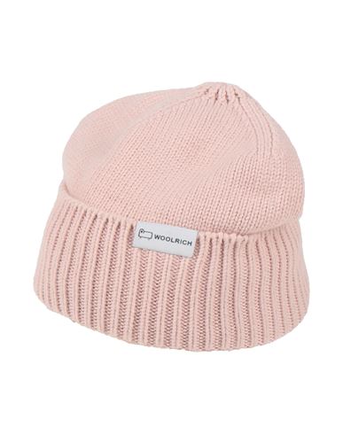 Woolrich Newborn Girl Hat Blush Size 0 Polyamide, Viscose In Pink