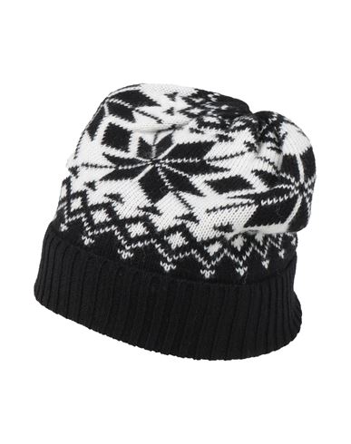 Vicolo Woman Hat Black Size Onesize Wool, Acrylic In Black