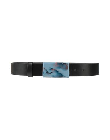 Isabel Marant Woman Belt Midnight Blue Size 32 Cow Leather In Blue