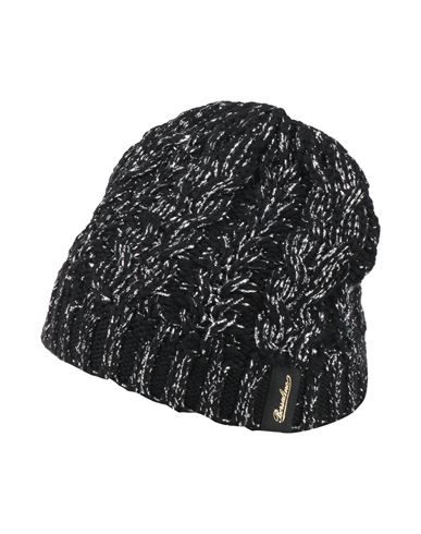 Borsalino Woman Hat Black Size Onesize Virgin Wool, Metal, Polyamide In Black