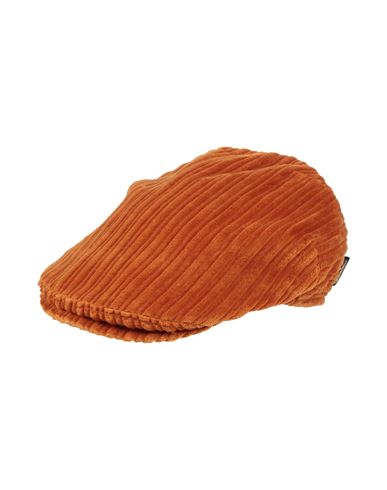 Borsalino Man Hat Rust Size M Cotton In Red