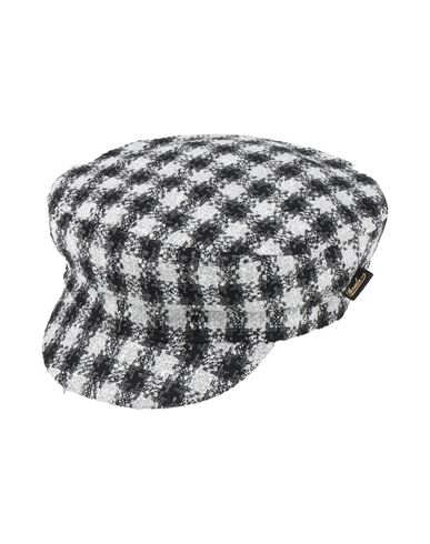 Borsalino Hat Black Size L Cotton, Viscose, Acrylic, Polyester, Polyamide In Black