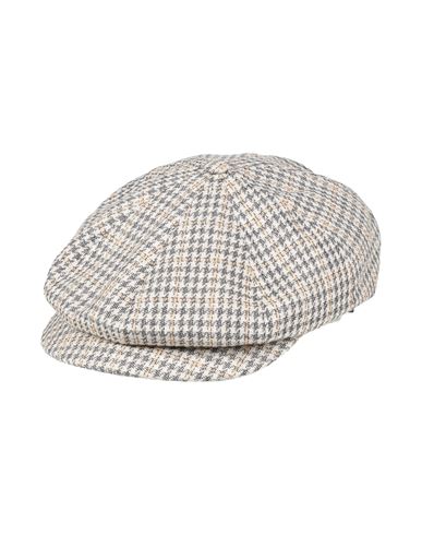 Borsalino Hat White Size S Linen, Cotton In White