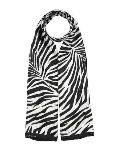 Givenchy Man Scarf Black Size - Silk In Black