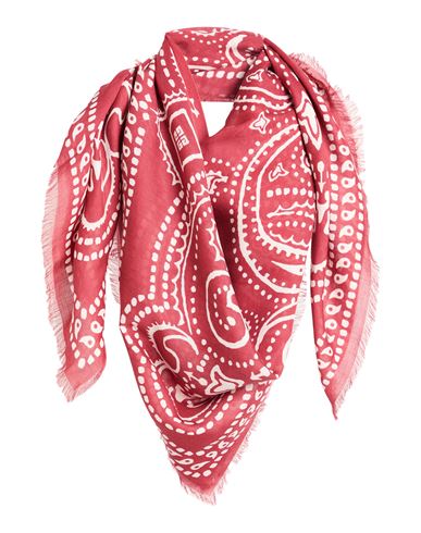 Givenchy Man Scarf Brick Size - Modal, Cashmere In Red