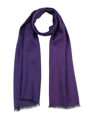 Givenchy Man Scarf Purple Size - Modal, Cashmere