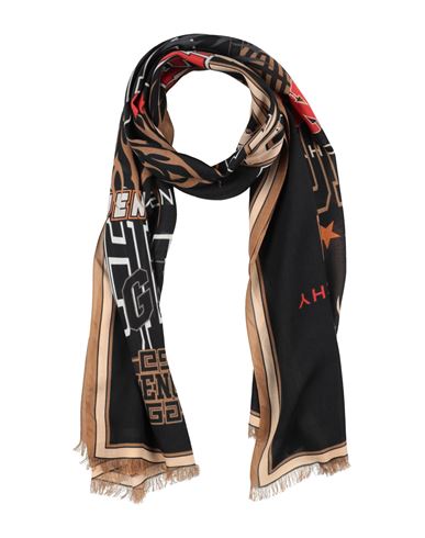 Givenchy Man Scarf Black Size - Modal, Cashmere