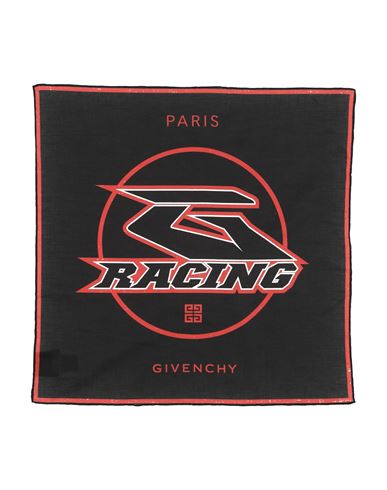 Givenchy Man Scarf Black Size - Cotton In Black