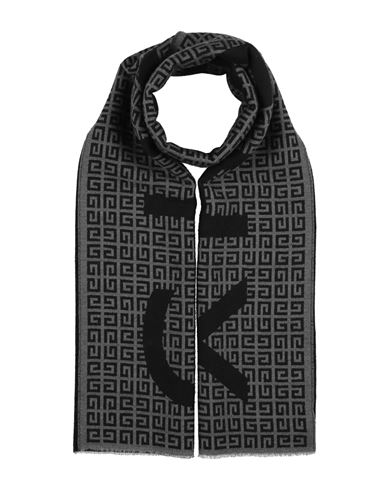 Y's Yohji Yamamoto Woman Scarf Black Size S Cotton, Wool, Nylon, Polyurethane In Black