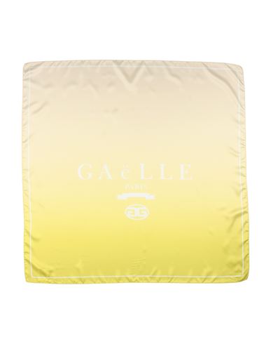 Gaelle Paris Gaëlle Paris Woman Scarf Lime Green Size - Polyester