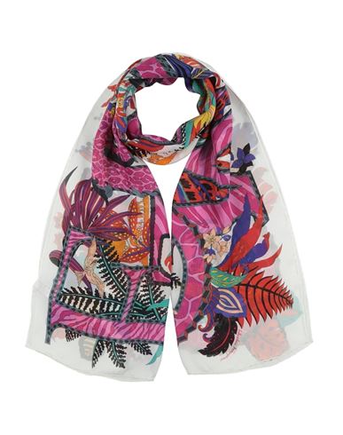 Ferragamo Woman Scarf Fuchsia Size - Silk In Pink