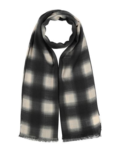Givenchy Man Scarf Charcoal Size - Cashmere In Gray