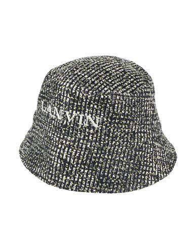Lanvin Woman Hat Black Size Onesize Cotton, Polyester, Acrylic, Elastane