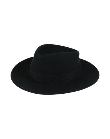 Iceberg Woman Hat Black Size L Wool, Polyamide, Cotton, Elastane In Black
