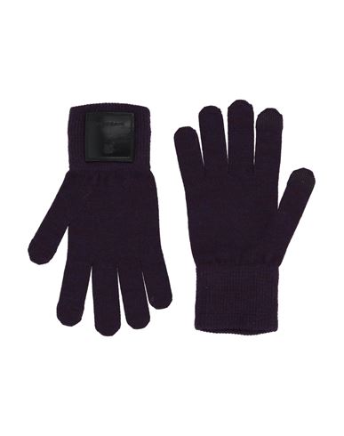 Givenchy Man Gloves Purple Size Onesize Wool