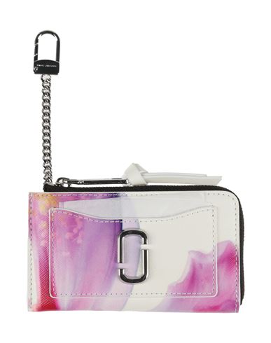 Marc Jacobs Woman Key Ring White Size - Textile Fibers In White