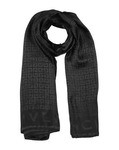 Givenchy Woman Scarf Black Size - Silk