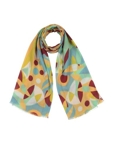 Fedeli Woman Scarf Yellow Size - Cashmere In Yellow