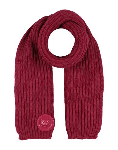 Just Cavalli Woman Scarf Mauve Size - Acrylic, Wool In Purple
