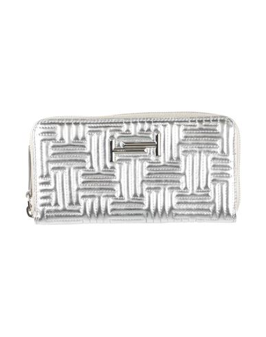 Tod's Woman Wallet Silver Size - Leather In Silver