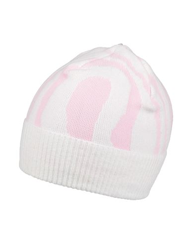 Pucci Babies'  Toddler Girl Hat White Size 6 Viscose, Polyester, Cotton In Pink