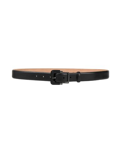 Theory Project Man Belt Black Size 34 Cow Leather In Black
