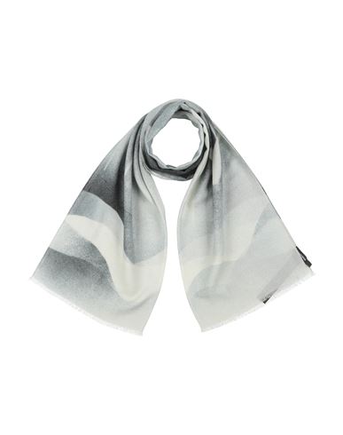 Emporio Armani Woman Scarf Grey Size - Wool In Gray